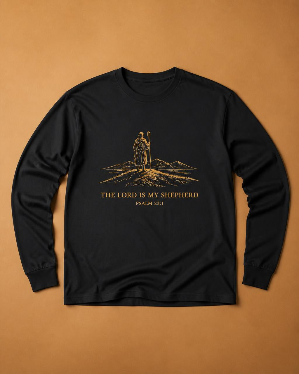 The Lord Is My Shepherd Long Sleeve