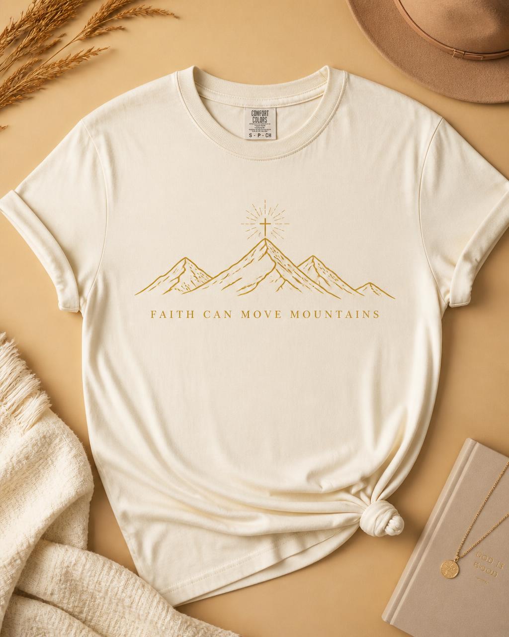 Faith Can Move Mountains Tee